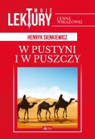 W pustyni i w puszczy. Autor: Henryk Sienkiewicz. SmakLiter.pl Okładka książki W pustyni i w puszczy