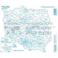 Zestaw II - Polska mapa konturowa. Wydawca: Piętka. SmakLiter.pl Opakowanie Zestaw II - Polska mapa konturowa