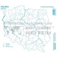 Zestaw I - Polska mapa konturowa. Wydawca: Piętka. SmakLiter.pl Opakowanie Zestaw I - Polska mapa konturowa
