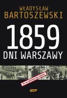 1859 dni Warszawy. Autor: Władysław Bartoszewski. SmakLiter.pl Okładka książki 1859 dni Warszawy