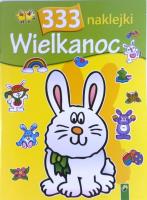 333 naklejki. Wielkanoc. Autor: Jenny Tulip. SmakLiter.pl Okładka książki 333 naklejki. Wielkanoc