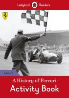 Opakowanie A History of Ferrari Activity Book