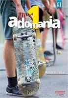 Adomania 1 podręcznik + CD. Autor: Corina Brillant, Celine Himber, Sophie Erlich. SmakLiter.pl Okładka książki Adomania 1 podręcznik + CD