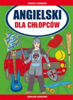 Angielski dla chłopców. Autor: Piechocka-Empel Katarzyna. SmakLiter.pl Okładka książki Angielski dla chłopców