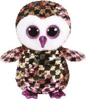 Opakowanie Beanie Boos Checks - Cekinowa Sowa 15 cm