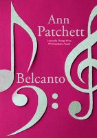 Belcanto. Autor: Patchett Ann. SmakLiter.pl Okładka książki Belcanto