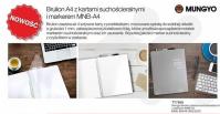 Opakowanie Brulion suchościeralny A4 z markerem MUNGYO