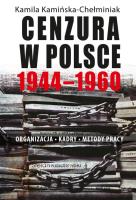 Okładka książki Cenzura w Polsce 1944-1960