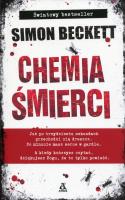 Chemia śmierci. Autor: Beckett Simon. SmakLiter.pl Okładka książki Chemia śmierci