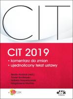 Okładka książki CIT 2019 komentarz do zmian