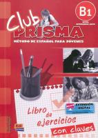 Okładka książki Club Prisma B1 Libro de ejercicios  EDI-NUMEN