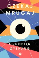 Czekaj, mrugaj. Autor: Gunnhild Oyehaug. SmakLiter.pl Okładka książki Czekaj, mrugaj