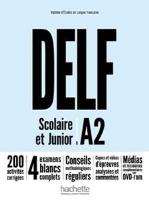 DELF A2 Scolaire & Junior NE podręcznik +DVD-Rom. Autor: praca zbiorowa. SmakLiter.pl Okładka książki DELF A2 Scolaire & Junior NE podręcznik +DVD-Rom