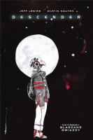 Descender T.1 Blaszane Gwiazdy. Autor: Lemire Jeff, Dustin Nguyen, Steve Wands. SmakLiter.pl Okładka książki Descender T.1 Blaszane Gwiazdy
