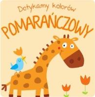 Okładka książki Dotykam kolorów - Pomarańczowy