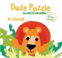 Duże puzzle dal małych paluszków - W dżungli. Wydawca: YOYO. SmakLiter.pl Opakowanie Duże puzzle dal małych paluszków - W dżungli