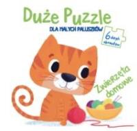 Opakowanie Duże puzzle dla małych paluszków -Zwierzęta domowe