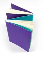 Opakowanie Dwustronny Notatnik - Fioletowy