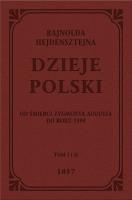 Dzieje Polski Od śmierci Zygmunta Augusta do roku 1594. Autor: Heidenstein Rejnold. SmakLiter.pl Okładka książki Dzieje Polski Od śmierci Zygmunta Augusta do roku 1594
