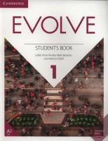 Evolve 1 Student's Book. Autor: Hendra Leslie Anne, Ibbotson Mark, O'Dell Kathryn. SmakLiter.pl Okładka książki Evolve 1 Student's Book