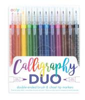Flamastry z dwiema końcówkami Calligraphy Duo. Wydawca: Kolorowe Baloniki. SmakLiter.pl Opakowanie Flamastry z dwiema końcówkami Calligraphy Duo