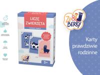 GRA LICZĘ ZWIERZĘTA PIOTRUŚ I PAMIĘĆ ZU&BERRY. Wydawca: Fabryka Kart Trefl-Kraków. SmakLiter.pl Opakowanie GRA LICZĘ ZWIERZĘTA PIOTRUŚ I PAMIĘĆ ZU&BERRY