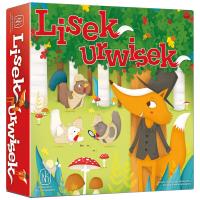 GRA LISEK URWISEK. Autor: SHANON LYON, MARISA PENA. SmakLiter.pl Okładka książki GRA LISEK URWISEK