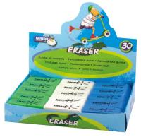 Opakowanie Gumka do mazania mix kolorów (30szt) LAMBO