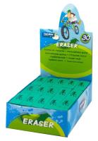 Opakowanie Gumka do mazania trójkolorowa (30szt) LAMBO