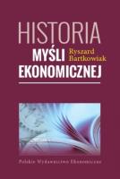 Historia myśli ekonomicznej. Autor: Bartkowiak Ryszard. SmakLiter.pl Okładka książki Historia myśli ekonomicznej