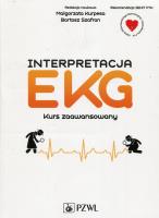 Interpretacja EKG Kurs zaawansowany. Autor: Małgorzata Kurpesa. SmakLiter.pl Okładka książki Interpretacja EKG Kurs zaawansowany