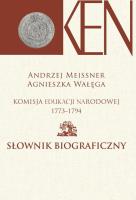 Okładka książki Komisja Edukacji Narodowej 1773-1794. Słownik biograficzny