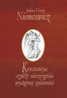 Okładka książki Konstancya czyliże nieszczęścia występnej zalotności