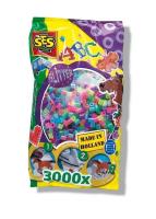 Koraliki do prasowanek - neonowy MIX kol. z brok.. Wydawca: SES NL. SmakLiter.pl Opakowanie Koraliki do prasowanek - neonowy MIX kol. z brok.