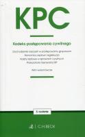 KPC ORAZ USTAWY TOWARZYSZĄCE WYD. 5. Autor: Opracowanie zbiorowe. SmakLiter.pl Okładka książki KPC ORAZ USTAWY TOWARZYSZĄCE WYD. 5