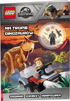 Okładka książki LEGO Jurassic World Tropiciel dinozaurów