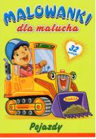 Okładka książki Malowanki dla malucha Pojazdy