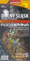 Okładka książki Mapa atrakcji tur. - Dolny Śląsk w. angielska