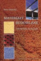 Materiały budowlane. Autor: Osiecka Ewa. SmakLiter.pl Okładka książki Materiały budowlane