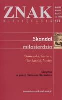 Miesięcznik ZNAK.  Numer 572. Autor: ks. Józef Tischner. SmakLiter.pl Okładka książki Miesięcznik ZNAK.  Numer 572