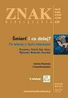 Okładka książki Miesięcznik ZNAK.  Numer 620