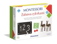 Montessori Cyferki. Wydawca: Clementoni. SmakLiter.pl Opakowanie Montessori Cyferki