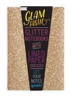 Opakowanie Notes z Brokatem Glamtastic - Złoto & Brąz