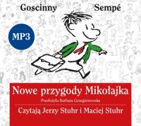 Nowe przygody Mikołajka CD MP3 - Audiobook. Autor: René Goscinny, Jean Jacques Sempe. SmakLiter.pl Okładka książki Nowe przygody Mikołajka CD MP3 - Audiobook