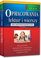 Okładka książki Opracowania SP 4-6 lektur i wierszy w.2018 GREG