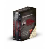 Pakiet Śledztwa profesorowej Szczupaczyńskiej. Autor: Maryla Szymiczkowa. SmakLiter.pl Okładka książki Pakiet Śledztwa profesorowej Szczupaczyńskiej