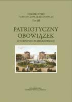 Opakowanie Patriotyczny obowiązek. O turystyce zaangażowanej