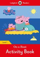 Opakowanie Peppa Pig: On a Boat Activity Book