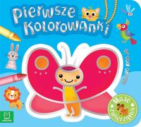 Okładka książki Pierwsze kolorowanki. Moje zwierzątka