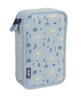 Opakowanie Piórnik 2 poz. z wyprawką Berrywood niebieski